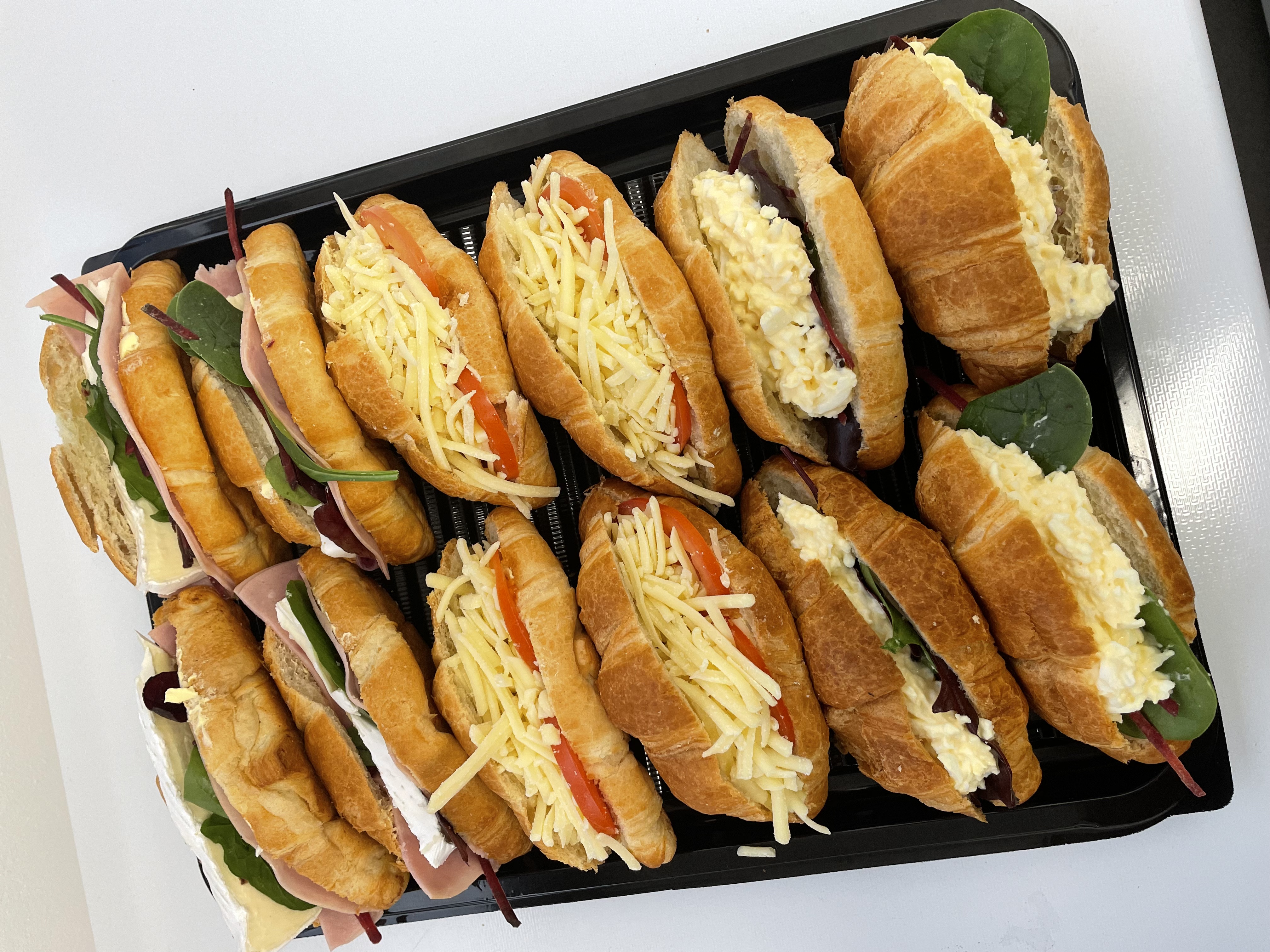 Croissant Platter Assorted (12 pieces)