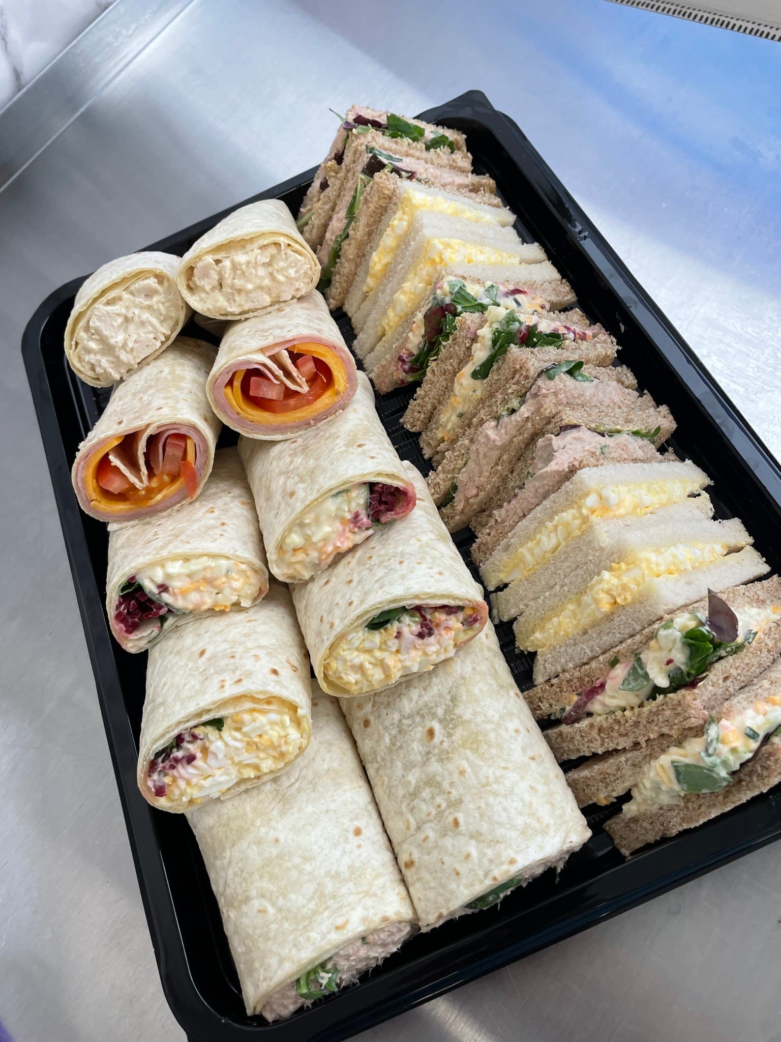 Half Sandwich / Half Wrap Platter (20 pieces)